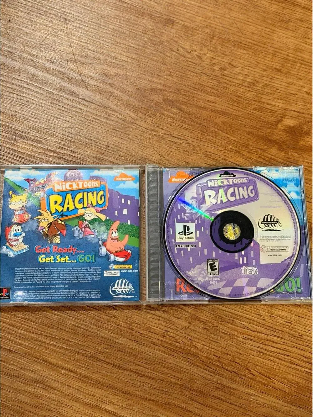 Nicktoons Racing for PlayStation 1